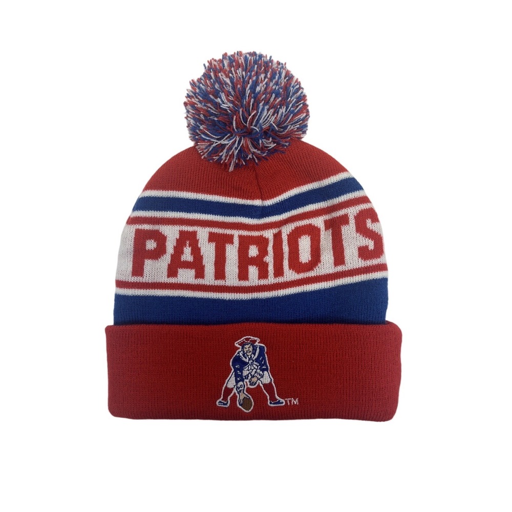 Vintage New England Patriots Knit Hat Beanie/Toque Great Condition